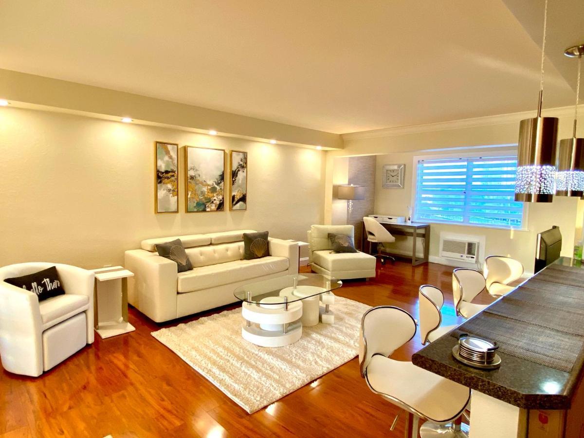Deluxe Waterfront One Bedroom Apartment With Miami Skyline View, Free Parking 5 Mins Drive To Miami Beach Exterior photo