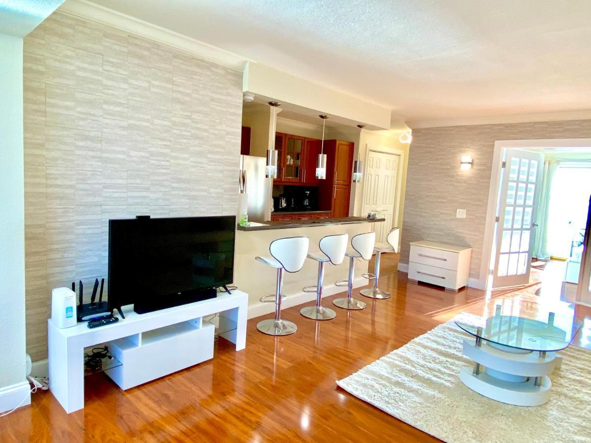 Deluxe Waterfront One Bedroom Apartment With Miami Skyline View, Free Parking 5 Mins Drive To Miami Beach Exterior photo